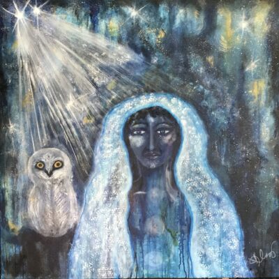 ‘Dark Mother Wisdom’ Painting Artwork